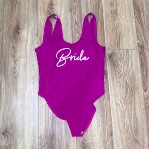 Brand New Bride Swimsuit